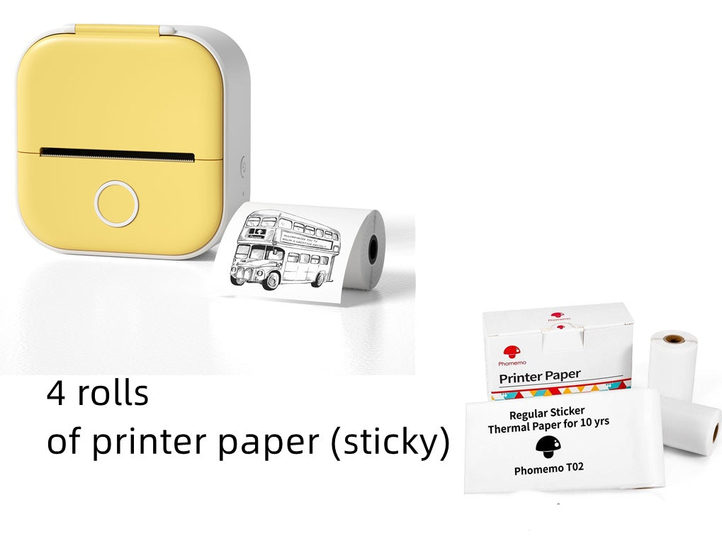 Bubba Portable Mini Thermal Label Printer