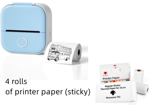 Bubba Portable Mini Thermal Label Printer