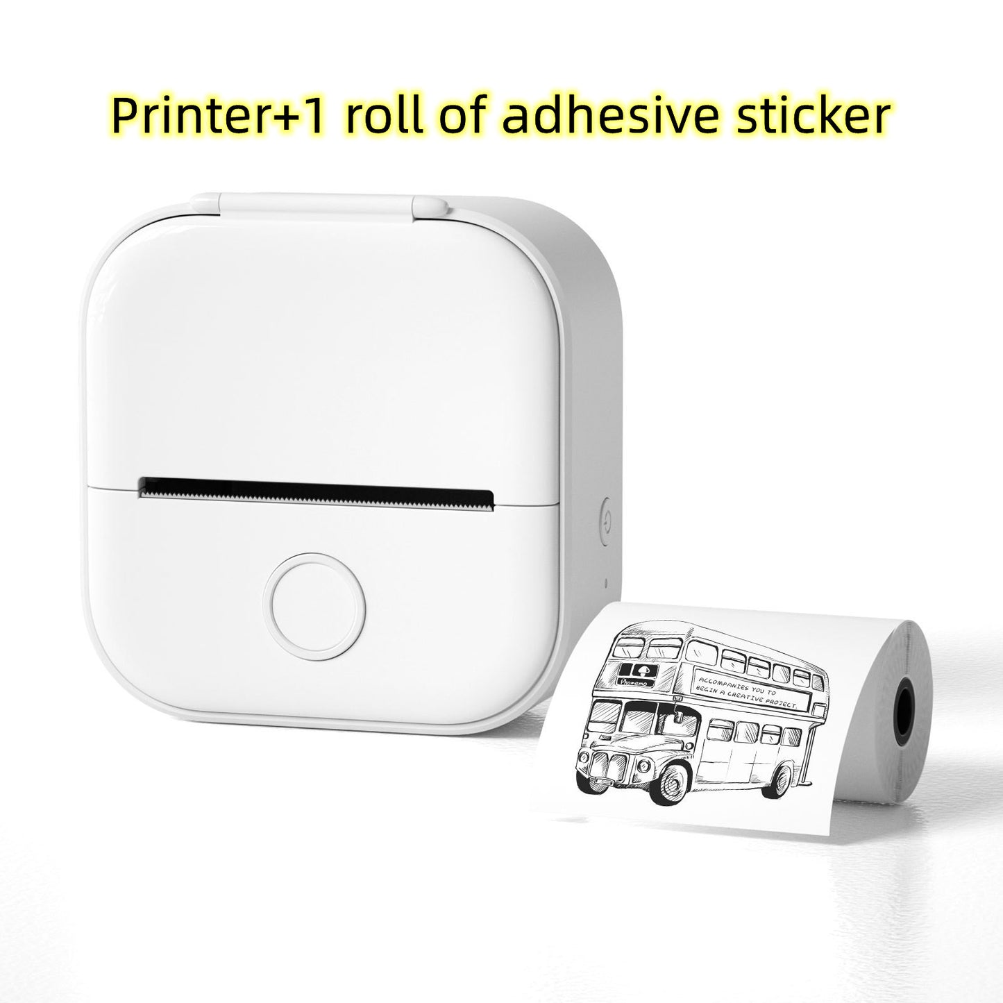 Bubba Portable Mini Thermal Label Printer