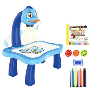 Bubba™ Drawing LED Projector Table – Bubbabearshop