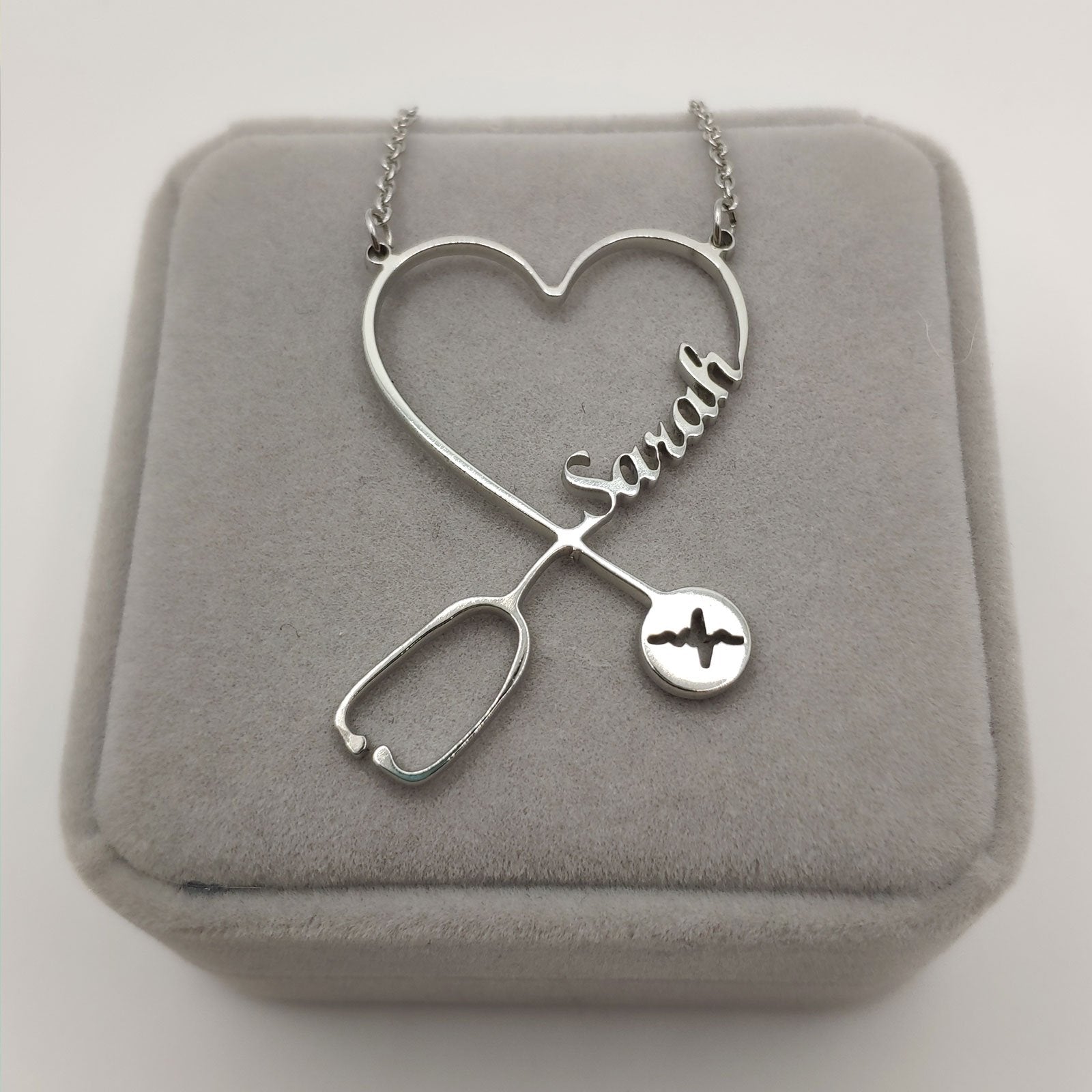 Handmade Personalized Stethoscope Necklace