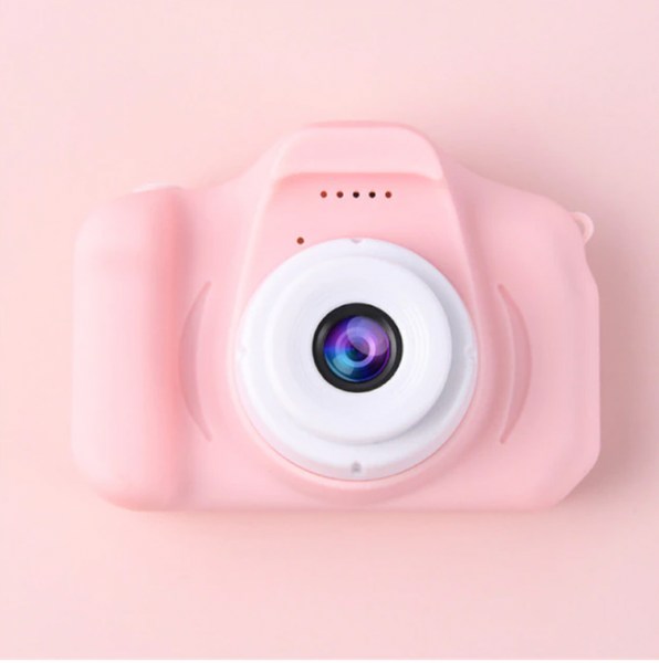 Cámara Fotográfica Mini Digital Infantil Belug Color Rosa