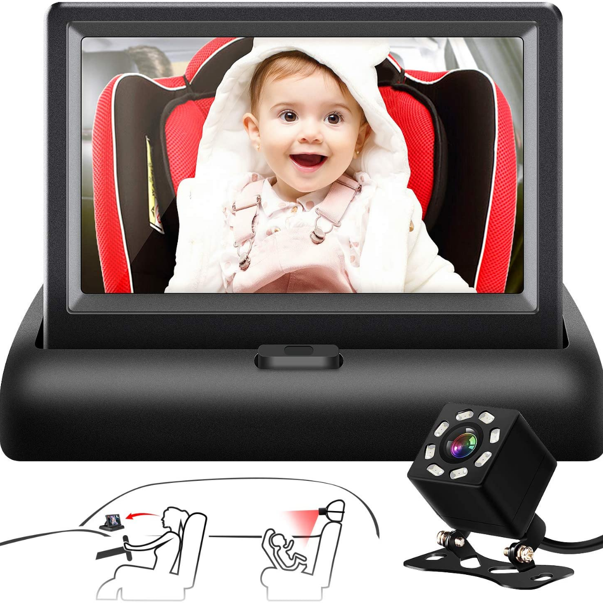 Bubba™ Car Baby Monitor Camera – Bubbabearshop