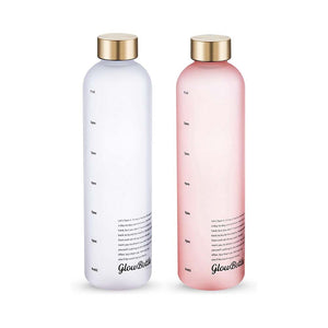 Glowup bottle | New Years Motivational Water Bottle