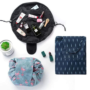 PURCHASE ENTERPRISE® Portable Drawstring Makeup Bag, Drawstring Cosmetic Bag  Large Capacity Lazy Travel Makeup Pouch
