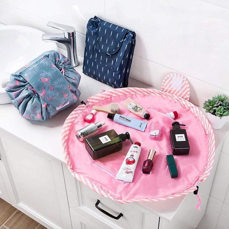  LYDZTION Plush Makeup Bag Cosmetic Bag for Women